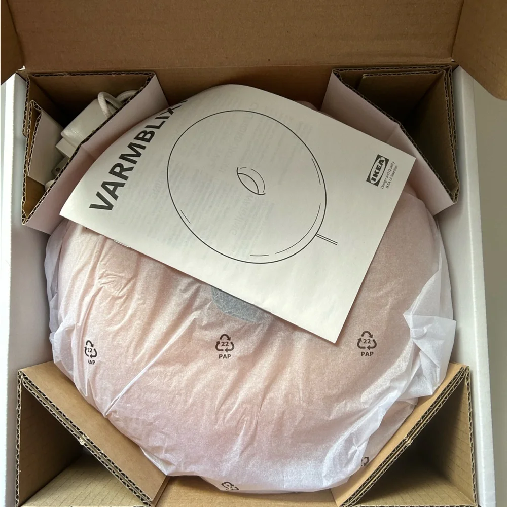 IKEA donut lamp Ikea VARMBLIXT NEW!